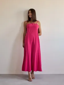 Ružové šaty Argie