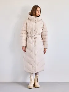Béžová zimná bunda Jeavi #1552097