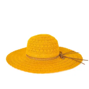 Letný klobúk Art of Polo 23107 Florina Žltá Uni