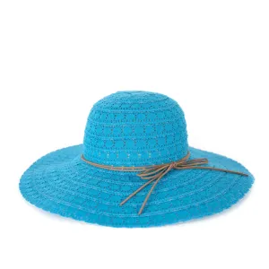 Letný klobúk Art of Polo 23107 Florina Modrá Uni