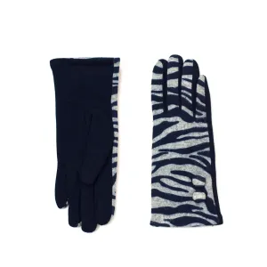 Art Of Polo Woman's Gloves Rk16379 Navy Blue #4293604