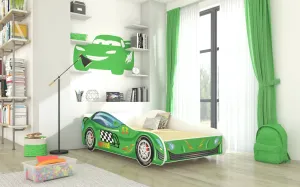 ArtAdrk Detská auto posteľ SPEED| 70 x 140 cm