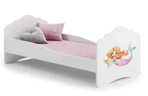 ArtAdrk Detská posteľ CASIMO | 80 x 160 cm Prevedenie: Morská panna
