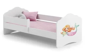 ArtAdrk Detská posteľ CASIMO | so zábranou Prevedenie: Morská panna