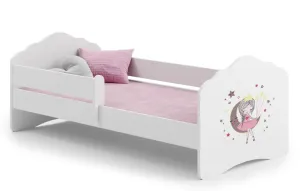 ArtAdrk Detská posteľ CASIMO | so zábranou Prevedenie: Spiaca princezná