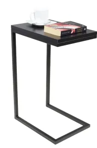 ArtAdrk Príručný stolík SPARK | čierne nohy Farba: Čierna