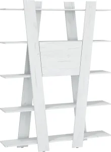 ArtCross Regál 150-2D VIA | 08 Farba: craft biely