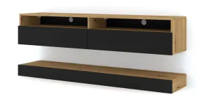 ARTBm TV stolík DUO 160 Farba: dub artisan / čierna