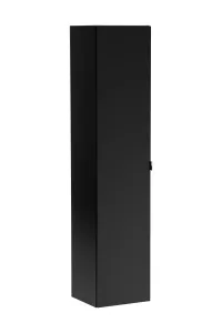 Vysoká koupelnová skříňka Santa Fe 80-01-A-1D2S černá