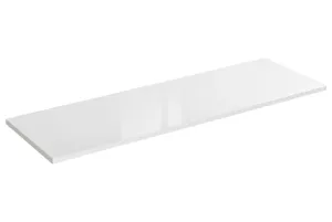 ArtCom Doska pod umývadlo ICONIC White | biely mat Typ: Doska 160 cm / 89-160