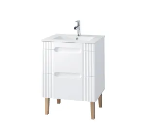 ArtCom Kúpeľňová skrinka s umývadlom FIJI White U60/1 | 60 cm #9008306