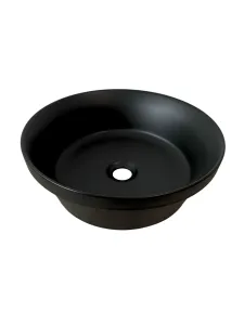 ArtCom Keramické umývadlo MADA MB | čierna 40 cm