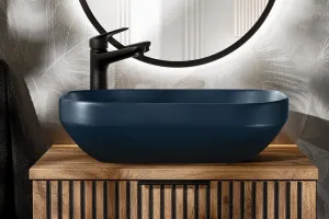 ArtCom Keramické umývadlo NELI MNB | modrá 50 cm