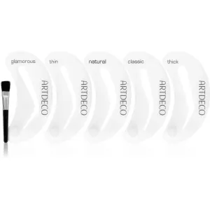 Artdeco Eye Brow Stencils With Brush Applicator 5 ks púder na obočie pre ženy