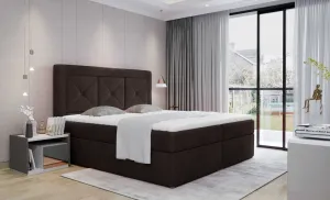 ArtElta Čalúnená manželská posteľ IDRIS | 140 x 200 cm Farebné prevedenie IDRIS: Matt Velvet 29