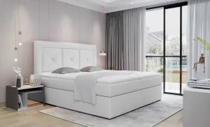 ArtElta Čalúnená manželská posteľ IDRIS | 140 x 200 cm Farebné prevedenie IDRIS: Soft 17
