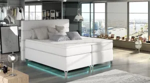 ArtElta Manželská posteľ AMADEO Boxspring s LED osvetlením | 180 x 200 cm Farba: BAO 09 - Soft 17 #6684911