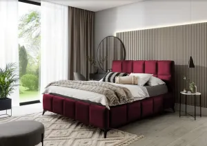 ArtElta Manželská posteľ MIST | 160 x 200 cm farebné prevedenie: Velvetmat 25 #6700164
