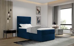 ArtElta Čalúnená jednolôžková posteľ ARCO | 90 x 200 cm Farba: Monolith 77