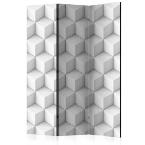 Paraván Cube Dekorhome 135x172 cm (3-dielny) #786111