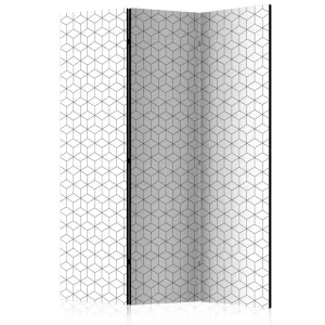 Paraván Cubes texture Dekorhome 135x172 cm (3-dielny) #6817323