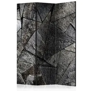Paraván Pavement Tiles (Grey) Dekorhome 135x172 cm (3-dielny) #1610693