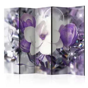 Paraván Purple Empress Dekorhome 225x172 cm (5-dielny) #785553