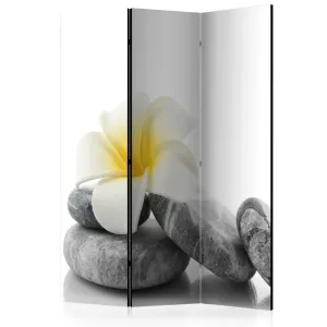 Paraván White Lotus Dekorhome 135x172 cm (3-dielny) #786227