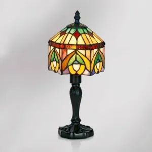 Dekoratívna stolná lampa Jamilia v štýle Tiffany #4696501
