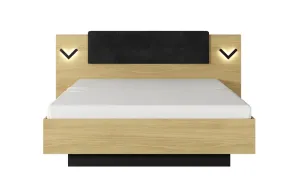 ArtLas Manželská posteľ SOLVE | 160 x 200 cm Prevedenie: posteľ bez roštu a matraca