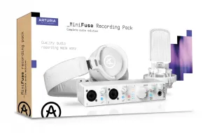 Arturia MiniFuse Recording Pack White