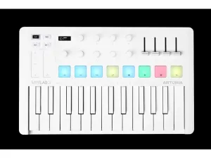 Arturia MiniLab 3 Alpine White MIDI keyboard