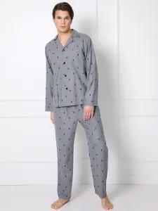 Pyjamas Aruelle Elis Long L/R S-2XL men's grey melange #2334292