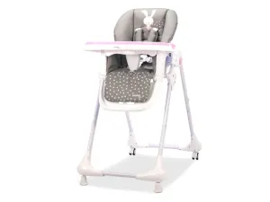 ASALVO BABY Jedálenská stolička, biela, veľkosť os