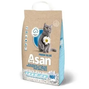 Podstielka ASAN Fresh Blue pre mačky a fretky 10L (2 kg)