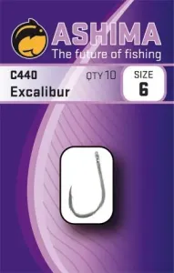 Ashima  háčiky c440 excalibur  (10ks)-veľkosť 2