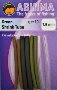 Ashima zmršťovacie hadičky 10 ks zelená-priemer 1,2 mm