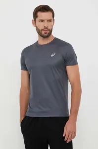 ASICS CORE SS TOP Pánske bežecké tričko, sivá, veľkosť #8747756