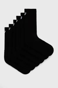 Ponožky Asics (6-pak) čierna farba #5508375