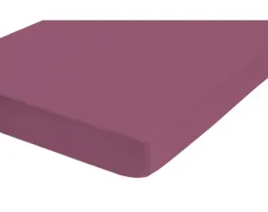 Napínacie prestieradlo Jersey Castell 140x200 cm, fialové%