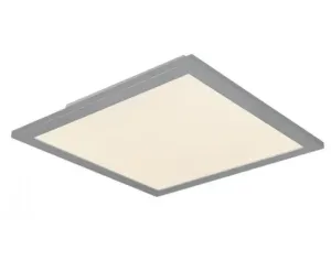 Stropné LED osvetlenie Alpha 29x29 cm, titánovo šedá%