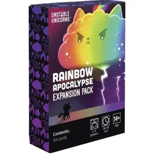 Asmodee Unstable Unicorns Rainbow Apocalypse Expansion