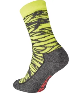 Assent Otatara Unisex zimní ponožky 03160039 čierna/žltá č.39