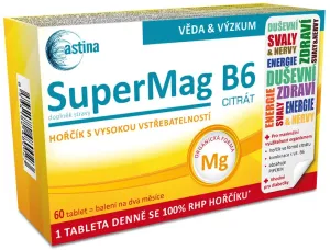Astina SuperMag B6 CITRÁT tbl 1x60 ks