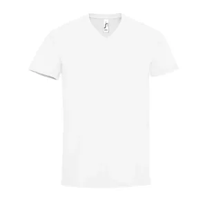 Pánske bavlnené tričko do V #1264075