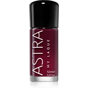 Astra Make-up My Laque 5 Free dlhotrvajúci lak na nechty odtieň 26 Red Currant 12 ml
