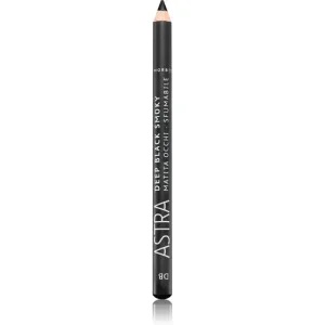 Astra Make-up Deep Black Smoky kajalová ceruzka na oči na dymové líčenie odtieň Black 1,1 g