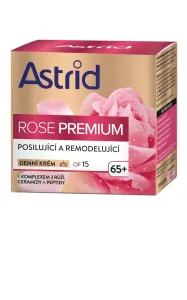 ASTRID Rose Premium 65+ posilujúcí a remodelujúcí denný krém OF15 50 ml