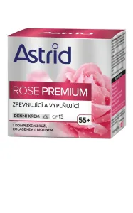 ASTRID Rose Premium 55+ spevňujúcí a vyplňujúcí denný krém OF15 50 ml