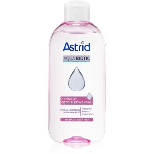 Astrid Aqua Biotic Softening Cleansing Water 200 ml čistiaca voda pre ženy na zmiešanú pleť; na dehydratovanu pleť; na citlivú a podráždenú pleť